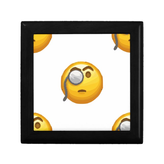 emoji monocle keepsake box (Front)