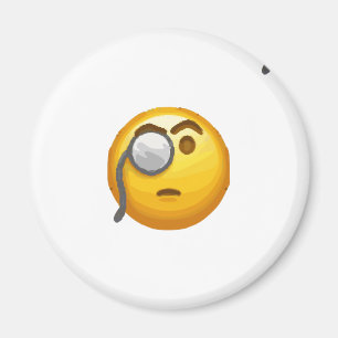 emoji monocle magnet