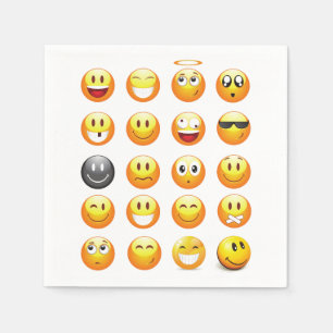 emoji napkins