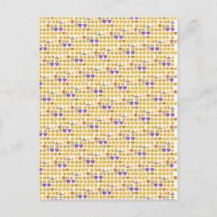 emoji overload postcard