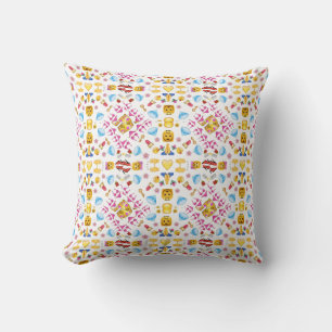 emoji pack throw pillow