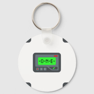 emoji pager keychain