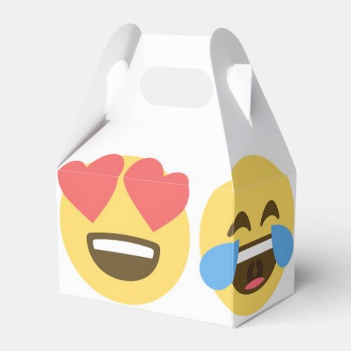 Emoji Party Favor Box_ Emoji Faces Favor Boxes