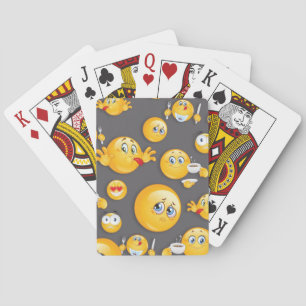 Emoji Pattern 2 Poker Cards