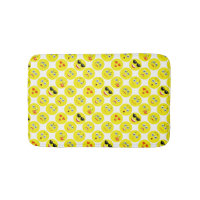 Emoji Pattern Bathroom Mat