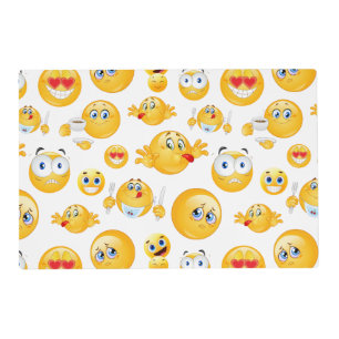Emoji Pattern Placemat