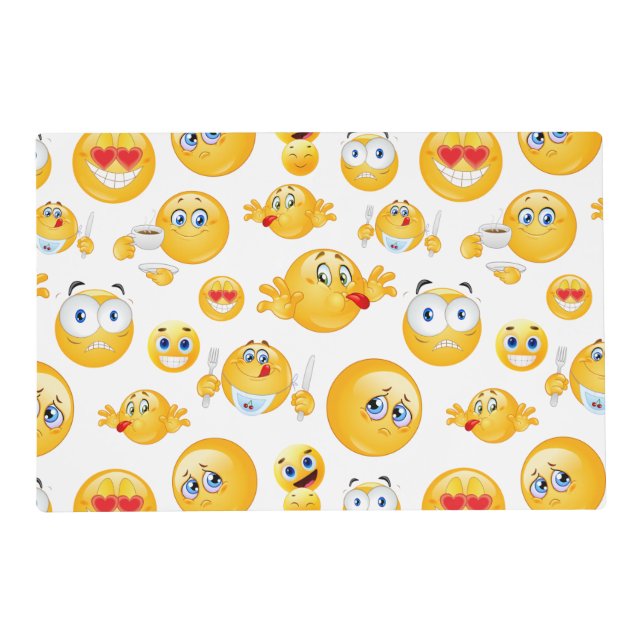 Emoji Pattern Placemat (Front)