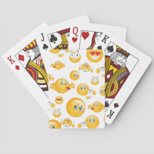 Emoji Pattern Poker Cards