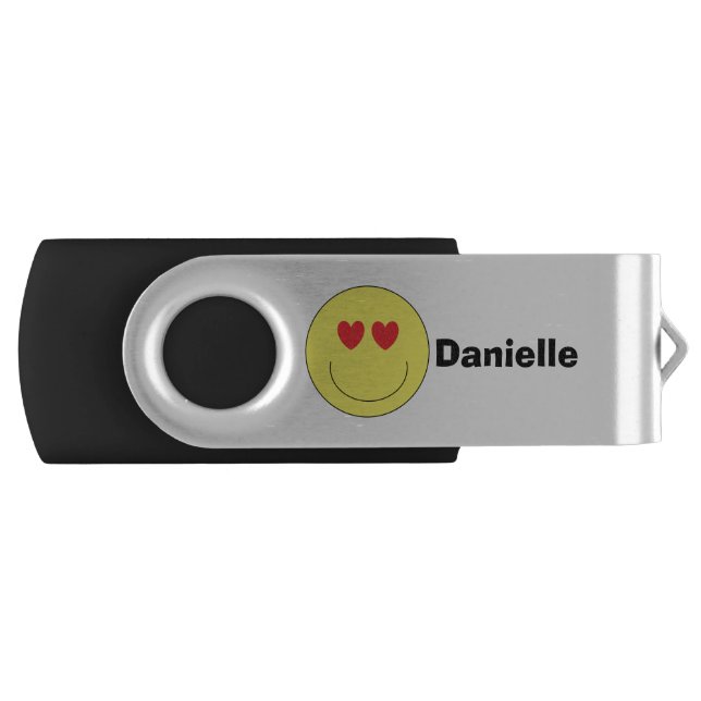 "Emoji" Personalized USB Flash Drive (Front)