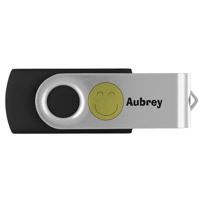 "Emoji" Personalized USB Flash Drive (Front)