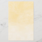 Emoji Pictionary Yellow Elephant Baby Shower Game (Back)