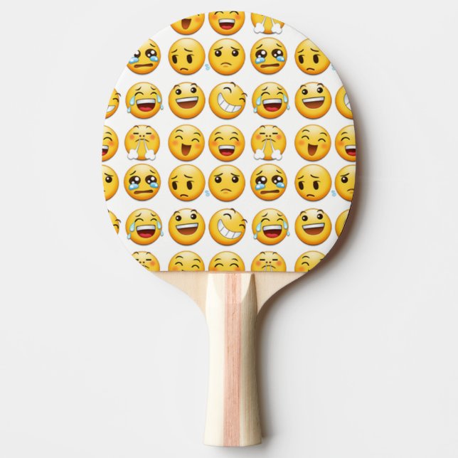emoji ping pong paddle (Front)