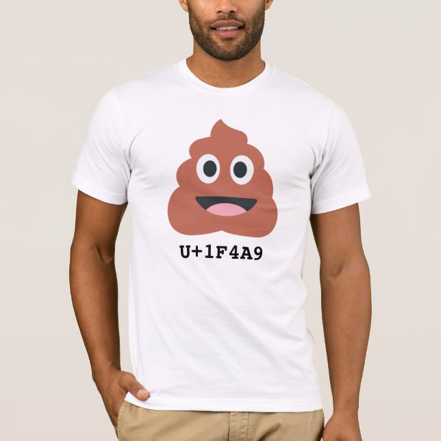 Emoji Poo T-Shirt (Front)