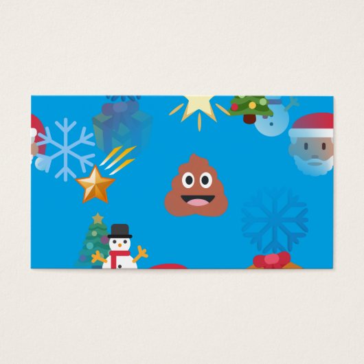 emoji poop christmas (Front)