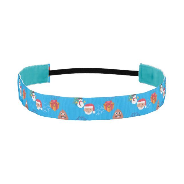 emoji poop christmas headband (Front)