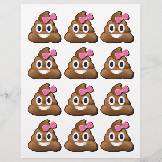 Emoji poop girl (Front)