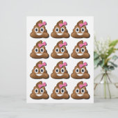 Emoji poop girl (Standing Front)