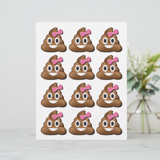 Emoji poop girl (Standing Front)