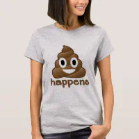 Poop Happens Emoji Keychain