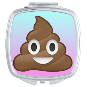 Emoji Poop Mirror For Makeup