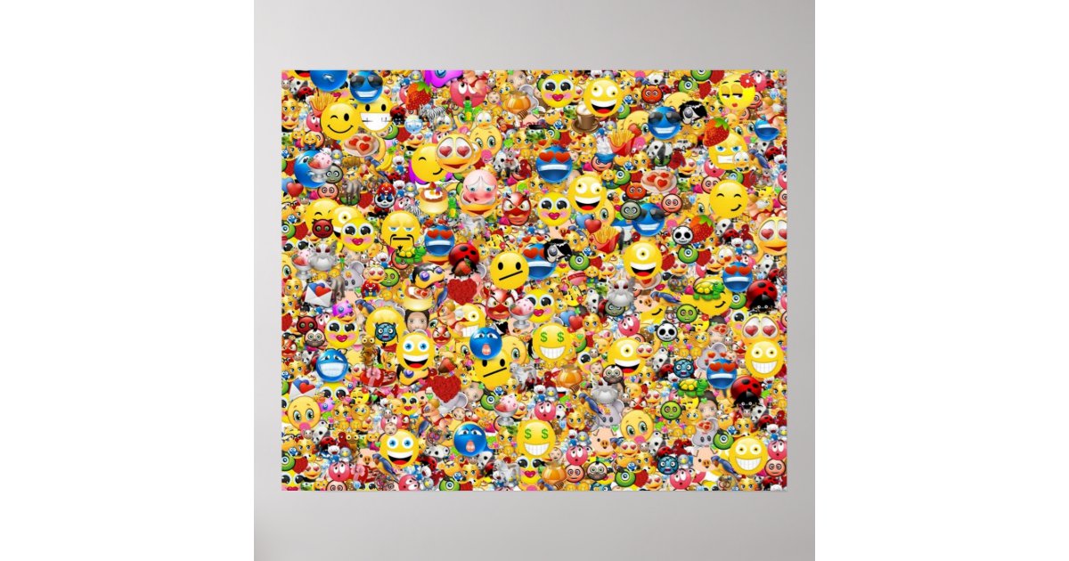 emoji poster | Zazzle