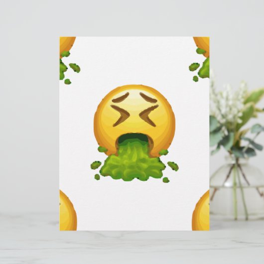 emoji puking (Standing Front)