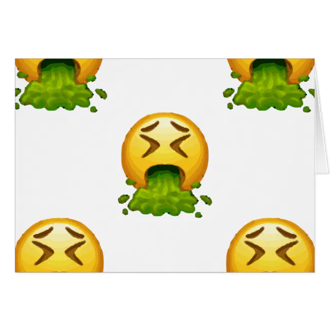 sick emoji throwing up