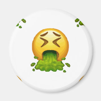 emoji puking magnet