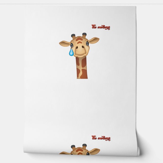 emoji sad crying giraffe face   wallpaper  (Unrolling)