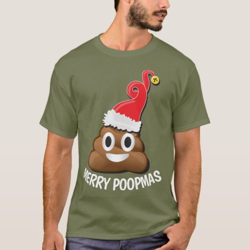 Emoji Santa poop Ugly Christmas Sweater
