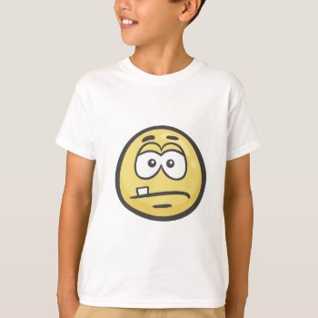 Emoji: Snaggle Tooth T-shirt by EmojiClothing at Zazzle