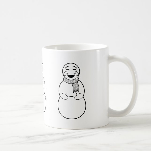 Emoji Snowmen Mug (Right)