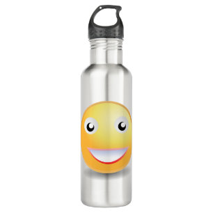 Emoji ! stainless steel water bottle