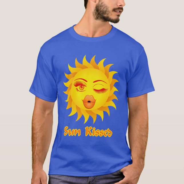 Emoji Sun Kissed T-Shirt (Front)