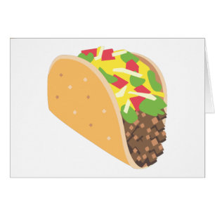 emoji taco cards