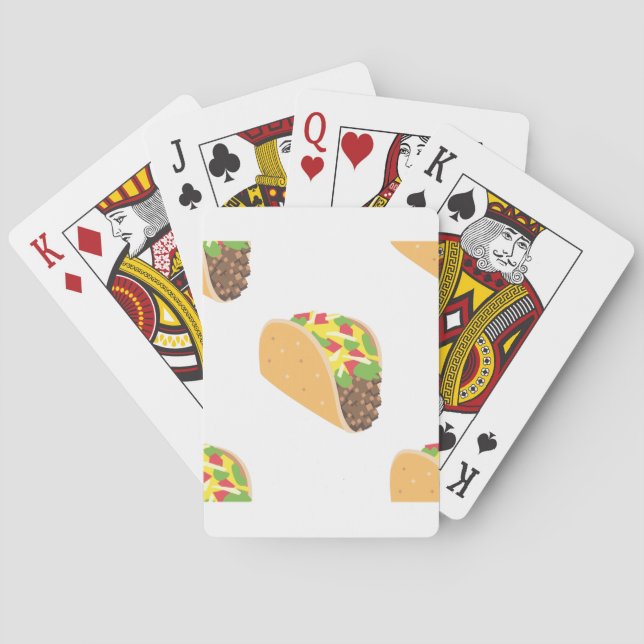 emoji taco poker cards (Back)