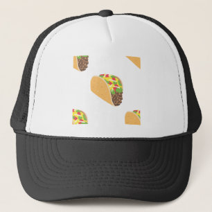 emoji taco trucker hat