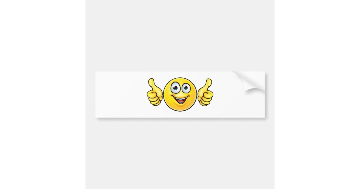 happy face thumbs up icon