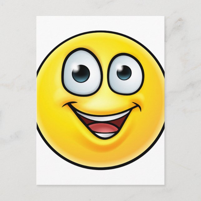 Emoji Thumbs Up Icon Postcard (Front)