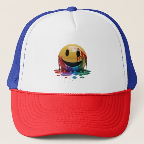 emoji trucker hat