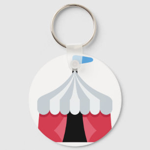 Emoji Twitter - Circus Tent Keychain
