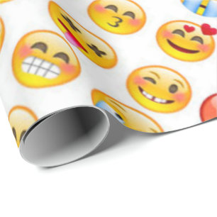 emoji wrapping paper