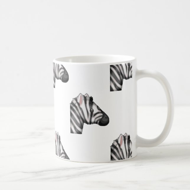 emoji zebra coffee mug (Right)