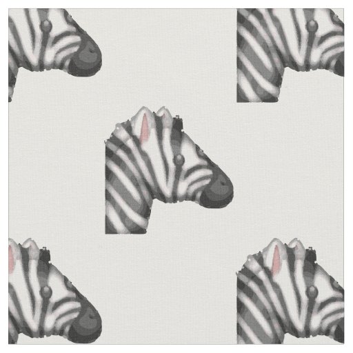 emoji zebra fabric