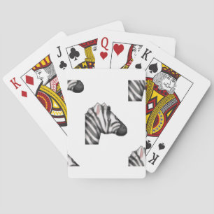 emoji zebra poker cards