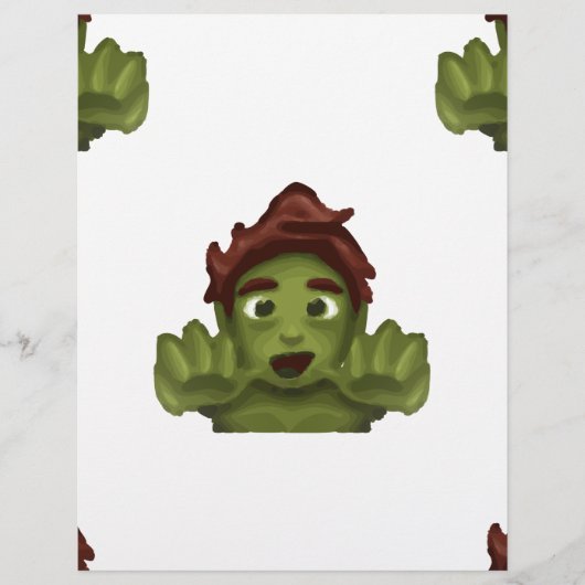 emoji zombie man (Front)