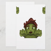 emoji zombie man (Front/Back)