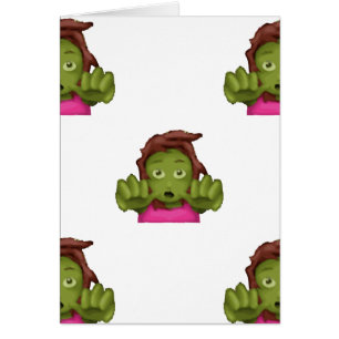 emoji zombie woman