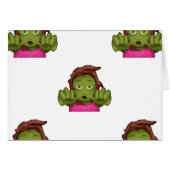 emoji zombie woman (Front Horizontal)