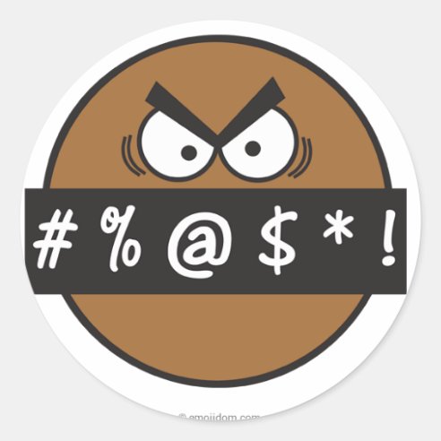 Swear Stickers - 100% Satisfaction Guaranteed | Zazzle